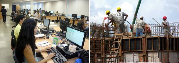 Segundo dados do Cadastro Geral de Empregados e Desempregados (Caged), divulgado pelo Ministério do Trabalho nesta quinta-feira 18, foram criados 8.381 postos formais de trabalho no mês passado; número é a diferença entre contratações e demissões de trabalhadores com carteira assinada no período; resultado superou a expectativa do governo, depois de um outubro fraco, quando 30 mil vagas foram fechadas; pesquisa da agência Reuters feita com analistas mostrava que a mediana das expectativas era de fechamento de mais 30 mil empregos em novembro
