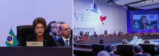 Em discurso na Cúpula das Américas, a presidente Dilma Rousseff destacou a reaproximação entre Estados Unidos e Cuba, que abre espaço para uma maior integração continental, mas cobrou novos avanços; "Estamos seguros que outros passos serão dados, como o fim do anacrônico embargo – que, há mais de cinco décadas, vitima o povo cubano e enfraquece o sistema interamericano", disse ela; "A geografia nos legou um só continente, onde vivemos juntos, separados do resto do mundo por dois oceanos. Estamos todos neste mesmo e imenso barco. Cabe a nós levá-lo a porto seguro"; mais tarde, Dilma terá agenda reservada com o presidente dos Estados Unidos, Barack Obama; confira a íntegra do seu discurso