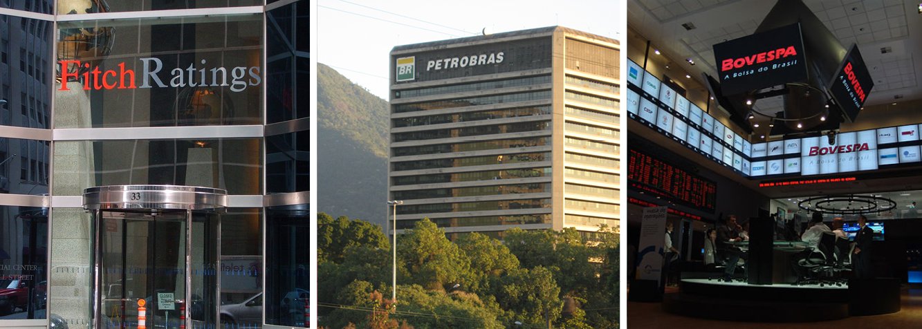 Em dia agitado no noticiário da petroleira, a agência de rating Fitch rebaixou a nota de investimento da Petrobras com perspectiva negativa