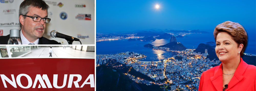 Um dos maiores críticos do primeiro governo Dilma Rousseff no mercado internacional, diretor de pesquisas da Nomura Securities – a maior corretora do Japão – vê cenário muito favorável para o Brasil no pós-eleição; Toni Volpon aponta "lua-de-mel" com o mercado global a depender da escolha da presidente para ministro da Fazenda; com Bovespa fechando em alta de 3,62% e dólar em baixa de 1,9% nesta terça-feira 28, ficou provado que nome do setor financeiro, como o do presidente do Bradesco, Luiz Carlos Trabuco, na Fazenda, agrada investidores; Dilma joga com calma, ganha tempo e detém a iniciativa