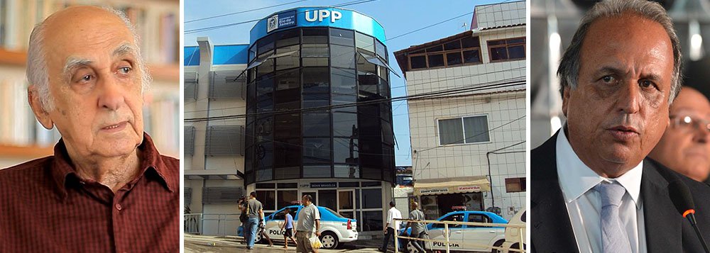 Colunista Zuenir Ventura questiona a política de pacificação no Rio de Janeiro: "O resultado acaba sendo o mesmo: uma polícia que, mesmo sem querer, especializou-se em matar crianças"; segundo ele, mais do que a decisão do governador do Rio, Luiz Pezão, de reforçar as UPPs, “é fundamental e urgente proteger também os moradores da má conduta dos policiais, e isso não se faz de um dia para o outro, por decreto, mas com educação cívica, formação profissional e condicionamento psicológico das tropas de ocupação”