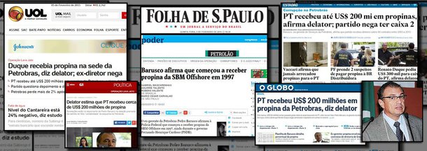 Corrupto confesso, que rouba desde 1997, ou seja, desde o governo FHC, Pedro Barusco fez um bom negócio; fechou, com a força-tarefa da Operação Lava Jato, um acordo de delação premiada muito vantajoso; pagará uma multa de R$ 3,2 milhões, pequena diante da extensão dos seus crimes, e terá direito à liberdade; essa foi a contrapartida pelo depoimento em que ele acusou o PT, sem provas, de receber US$ 200 milhões em propinas nos últimos doze anos – no massacre midiático de ontem, poucos fizeram a ressalva correta ao noticiar o caso: Barusco estimou – repita-se, estimou, sem apresentar qualquer prova – o que, segundo ele, teria sido desviado pelo PT, que promete processar o ex-gerente da Petrobras