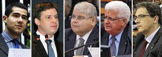 Empreiteiras investigadas pela Operação Lava Jato fizeram doações para 255 deputados nas eleições desse ano; os parlamentares que mais receberam, em ordem de volume de dinheiro, são Alexandre Leite (DEM-SP), Arthur Bisneto (PSDB-AM), Lúcio Vieira Lima (PMDB-BA), Nelson Meurer (PP-PR) e Carlos Zarattini (PT-SP); cada um foi beneficiado com mais de R$ 1 milhão cada