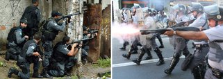 Embora os estados de São Paulo e do Rio de Janeiro tenham adotado medidas para combater o uso indevido da força letal por parte da polícia, o número de pessoas mortas nessas circunstâncias aumentou "drasticamente" no ano passado. As mortes provocadas pela polícia paulista cresceram 40% e pela carioca, 97%