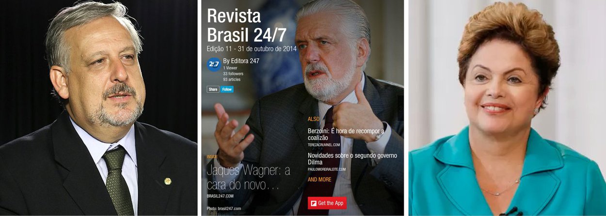 Reportagem de capa, de Romulo Faro, destaca o futuro de Jaques Wagner, que desponta como um coringa; já foi citado para os ministérios da Fazenda, das Relações Institucionais e da Casa Civil; agora, o PT defende seu nome para a Petrobras; em entrevista a Tereza Cruvinel, Ricardo Berzoini fala da necessidade de reorganizar a base de apoio ao governo e Paulo Moreira Leite antecipa mudanças do segundo mandato; baixe e leia usando o Flipbopard
