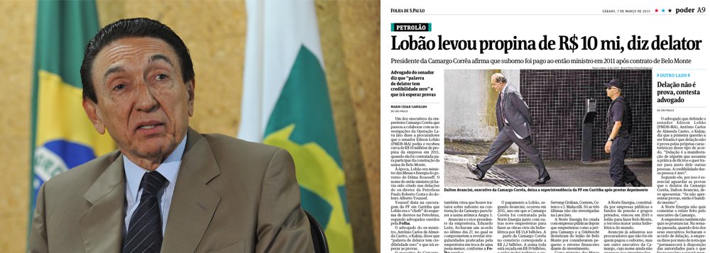 Pierpaolo Bottini, que defende Dalton Avancini, da Camargo Corrêa, desmente reportagem da Folha, que atribui a seu cliente a revelação de que o ex-ministro de Minas e Energia, Édison Lobão, teria recebido R$ 10 milhões de propina em Belo Monte; "não houve depoimento e nenhum nome foi citado, portanto, só há especulação", disse ele ao 247