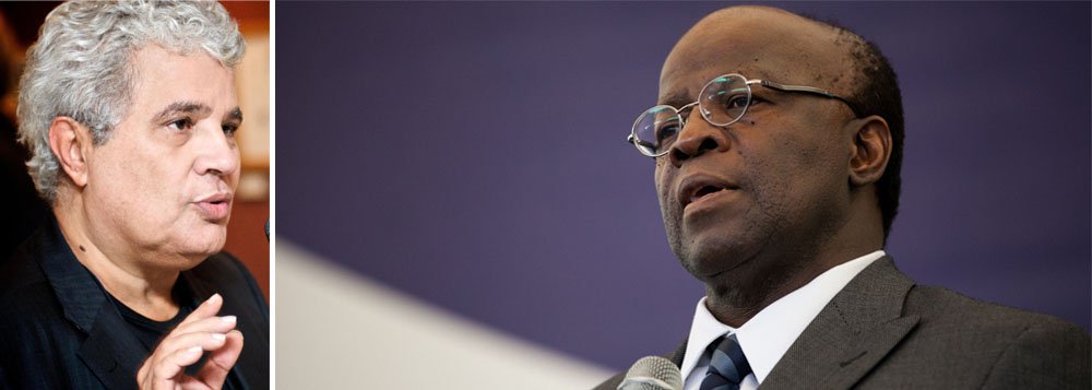 "Gaba-se Barbosa de não ter recebido advogados de defesa ou de acusação na época em que foi ministro do STF. E os colegas dele? Todos os colegas dele que receberam advogados? Foram desonestos? Ou menos honestos do que Barbosa?", questiona o jornalista, que lembra que o ex-presidente do Supremo "não tem procuração para falar em nome das pessoas honestas desse país. E pensar diferente dele não torna ninguém menos honesto"