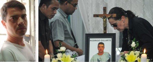 Corpo do paranaense Rodrigo Muxfeldt Gularte, 42 anos, executado na Indonésia na quarta-feira (29), está sendo velado neste domingo em Curitiba, no cemitério Parque Iguaçu; o caixão com o corpo de Gularte deixou Jacarta na sexta-feira (1º); na quarta, ele foi velado em um hospital da capital indonésia (na foto), com a presença de sua prima, Angelita Muxfeldt, que acompanhou seus últimos momentos no país