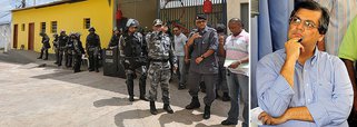 Governador eleito do Maranhão Flávio Dino (PC do B), obtém autorização do Ministério da Justiça para a permanência das tropas por mais 90 dias no Estado; governo vai abrir processo seletivo até o fim de fevereiro para contratação emergencial de monitores para o Complexo Penitenciário de Pedrinhas