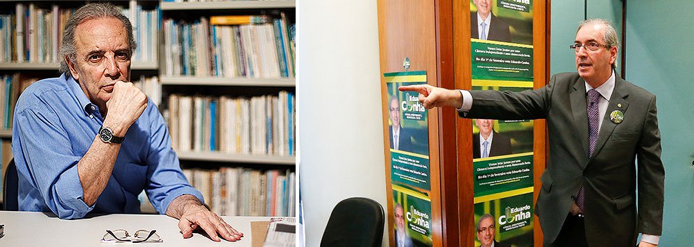 Colunista Janio de Freitas analisa a empreitada do deputado Eduardo Cunha pelo Brasil afora para “conquistar pressões locais sobre os deputados/eleitores, para lhe darem os votos”: “Essas coisas não levam a bons prenúncios. Ainda mais com alguém de histórico discutido e de presente perturbador, até para os seus correligionários mais próximos”