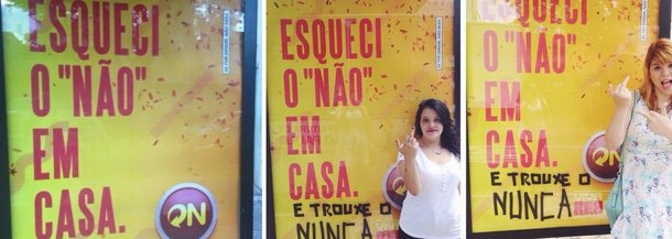 Campanha com a frase 'esqueci o não em casa' irrita mulheres pelo conteúdo sexista; surpreendido pela reação negativa nas redes sociais, diretor de comunicação da Ambev, Alexandre Loures, disse que fará uma força-tarefa para remover a campanha das ruas e suspender sua veiculação; bola fora da cervejaria