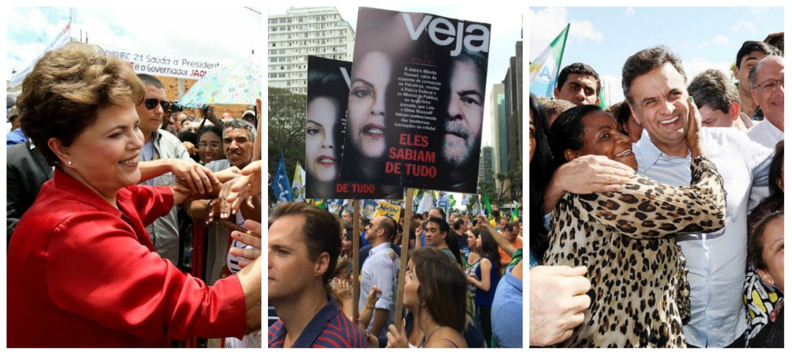 Segundo o jornalista Paulo Moreira Leite, diretor do 247 em Brasília, o condomínio de poder que chegou ao Planalto com Lula, em 2002, caminha democraticamente para sua quarta vitória consecutiva, em pleno curso de um golpe midiático, num esforço sem paralelo para interferir no resultado das eleições desde a democratização: "Os 140 milhões de eleitores brasileiros sairão de casa, hoje, para escolher quem irá governar o país pelos próximos quatro anos. Deveria ser um dia de festa. Não será e todos nós sabemos por que. A vontade da maioria está sob ataque"; atentado à democracia cometido pela revista Veja foi punido pela Justiça Eleitoral, mas danos só serão conhecidos após a apuração final