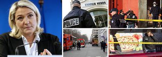 Série de ataques a mesquitas e locais de concentração de muçulmanos deixa governo francês em alerta sobre reação ‘islamofóbica’ ao atentado na redação do Charlie Hebdo, que deixou 12 mortos e mais de dez pessoas feridas na tarde de ontem; a líder da Frente Nacional Francesa, Marina Le Pen, afirmou que o episódio de quarta-feira iria "libertar a palavra face ao fundamentalismo islâmico"; texto de Roberta Namour, correspondente do 247 em Paris
 