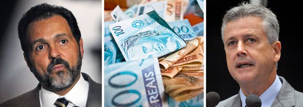 Os reajustes concedidos pela gestão Agnelo Queiroz (à esq.) a 36 categorias podem não ocorrer; o atual GDF, de Rodrigo Rollemberg, estuda a possibilidade jurídica de não conceder os aumentos, que têm previsão calculada de impacto financeiro de R$ 855,4 milhões para este ano e de quase R$ 2 bilhões em 2016; a Justiça do Distrito Federal investiga se a administração do ex-governador concedeu os benefícios com a devida previsão orçamentária; promotores e procuradores têm indicativos de que não houve dotação específica