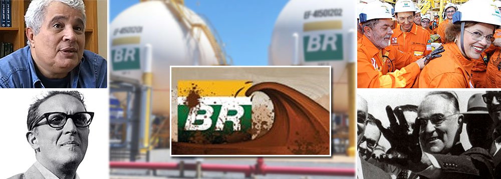 Mais de 60 anos da crise política que culminou no suicídio de Getúlio Vargas, o jornalista Ricardo Noblat, colunista do Globo, recorre ao mesmo mote do incendiário Carlos Lacerda, da antiga UDN, para atacar o PT; segundo Noblat, a Petrobras está coberta por um "mar de lama"; criada por Vargas na campanha "o petróleo é nosso", a Petrobras foi um dos símbolos do governo Lula e da campanha da presidente Dilma, em 2010, com as descobertas do pré-sal; agora, está de novo no centro do debate político nacional