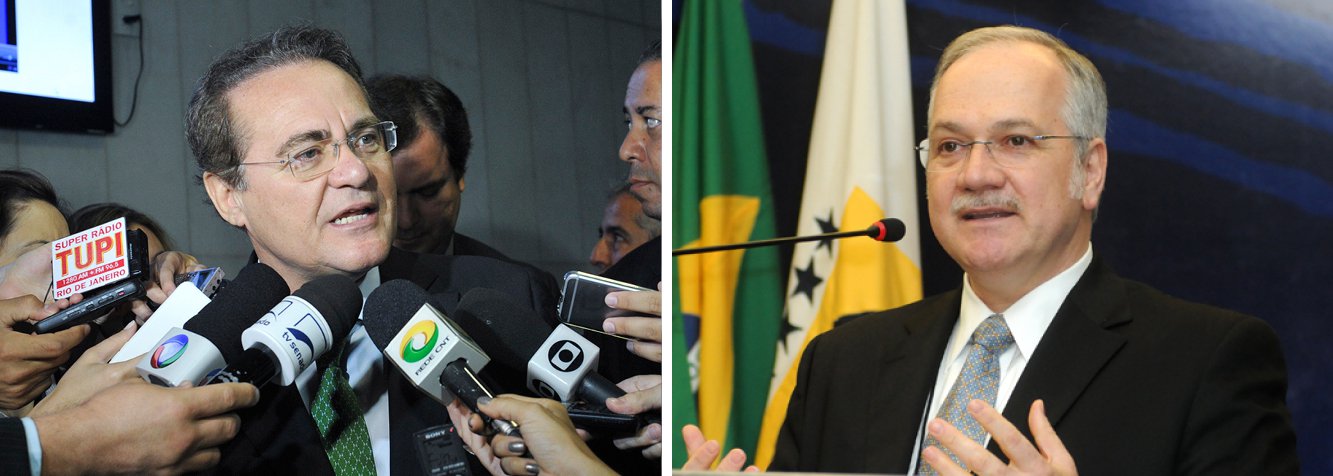 "Tive uma conversa com Fachin e tive a melhor impressão dele", disse o presidente do Senado, que antes foi resistente à indicação de Luiz Edson Fachin pela presidente Dilma para ocupar uma vaga no STF; nome do advogado paranaense STF repercutiu bem entre os senadores