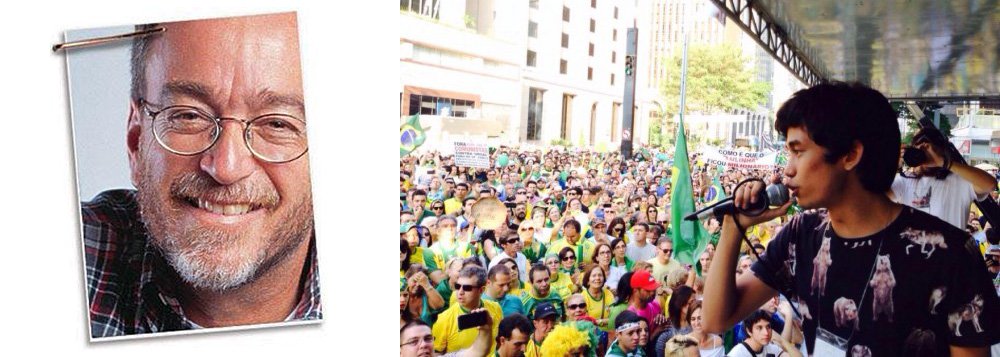 Paulo Nogueira, editor do Diário do Centro do Mundo, aponta o mais novo analfabeto político brasileiro: Kim Kataguiri, líder do Movimento Brasil Livre; "Não é à toa que a direita não ganha eleições no Brasil: seus propagandistas são terrivelmente ruins. KK não leu nada, mas pontifica sobre tudo. Numa entrevista para a IstoÉ, admitiu jamais ter lido sequer Friedman, um dos maiores nomes do conservadorismo econômico. Se não leu Friedman, sendo um “liberal”, é porque não leu coisa nenhuma", afirma