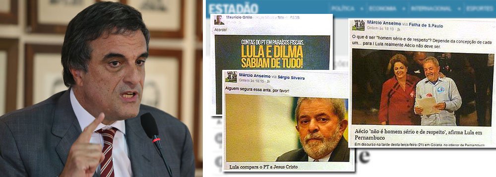 Ministro da Justiça, José Eduardo Cardozo anunciou medidas disciplinares contra os delegados que achincalharam a presidente Dilma Rousseff e o ex-presidente Lula nas redes sociais, além de terem pedido votos para Aécio Neves; "não se pode admitir jamais a partidarização de inquéritos policiais", disse; "a manifestação é livre, mas um delegado não pode conduzir uma investigação parcialmente, pelas suas convicções intimas, nem divulgar informações sigilosas", acrescentou; denunciados à corregedoria da Polícia Federal, delegados que atuam na Operação Lava Jato poderão ser afastados