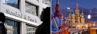 A agência de classificação de risco Standard &amp; Poor's cortou nesta segunda-feira o rating soberano da Rússia para BB+, abaixo do grau de investimento, com perspectiva negativa, e disse que a perspectiva de crescimento econômico para o país enfraqueceu