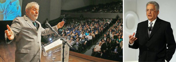 Quem diz isto é o jornalista Kennedy Alencar, em postagem desta quinta (11) em seu blog; segundo ele, o ex-presidente Lula "decidiu falar mais no segundo mandato de Dilma"; para o jornalista, discurso de Lula ontem "é uma reação ao ex-presidente Fernando Henrique Cardoso, que falou em ilegitimidade da eleição de Dilma"; "É uma ação de defesa que não é feita pelo PT nem pelo Palácio do Planalto", frisa; segundo Kennedy, "diante da quantidade e do teor das revelações da Operação lava jato, Lula acredita que o governo precisa reagir"; "Seria uma questão de necessidade, não de escolha", pontua
 