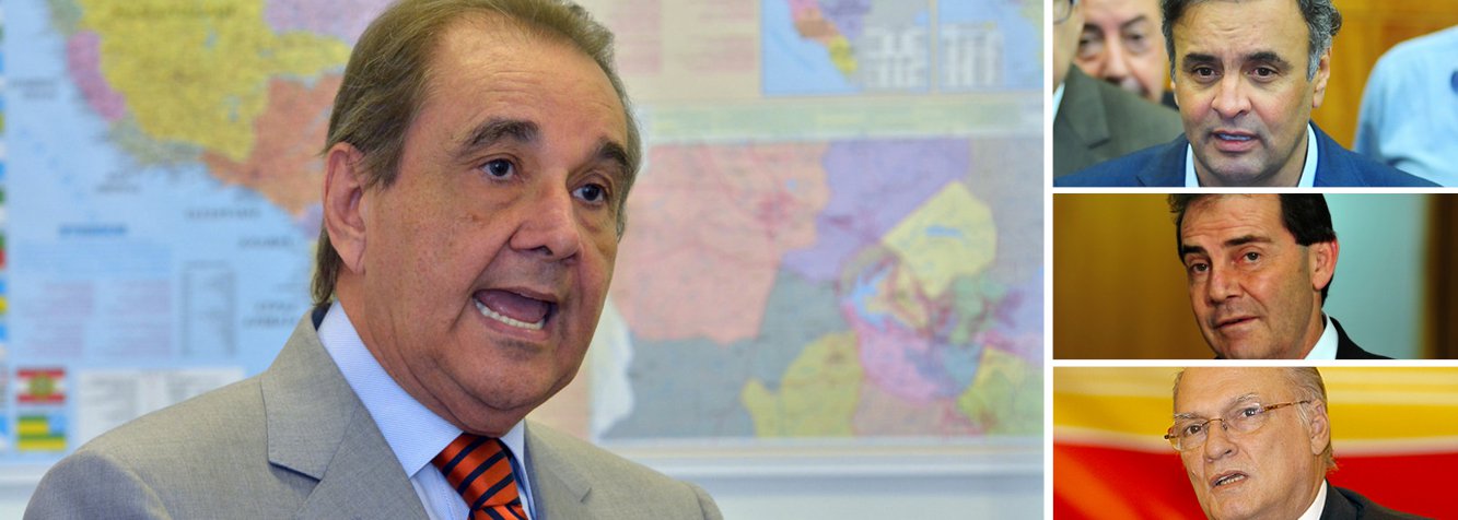 Alvo de investigação no Supremo Tribunal Federal, em que é acusado de receber uma propina de R$ 1,1 milhão, o presidente do DEM, senador José Agripino Maia (DEM/RN), foi o primeiro líder da oposição a pregar a queda da presidente Dilma Rousseff; "Os fatos se impõem. Chegou a hora de colocar o impeachment e a investigação de Dilma para valer na pauta. A oposição está unida", disse; presidentes dos partidos de oposição estão reunidos em Brasília com líderes de movimentos anti-Dilma para discutir um pedido de impeachment; estão no encontro Aécio Neves (PSDB), Paulinho da Força (Solidariedade) e Roberto Freire (PPS)