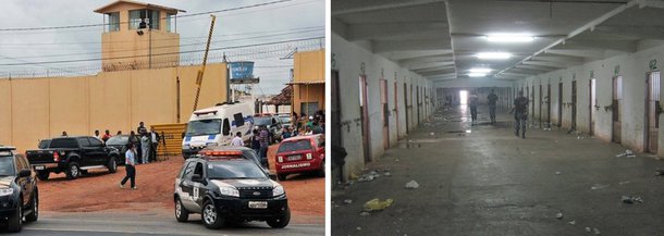 De acordo com a Secretaria Estadual de Justiça e Administração Penitenciária (Sejap), os presidiários reivindicam a saída do diretor e a liberação de visita intima das companheiras, que também estão presas no presídio feminino do Complexo de Pedrinhas, em São Luís