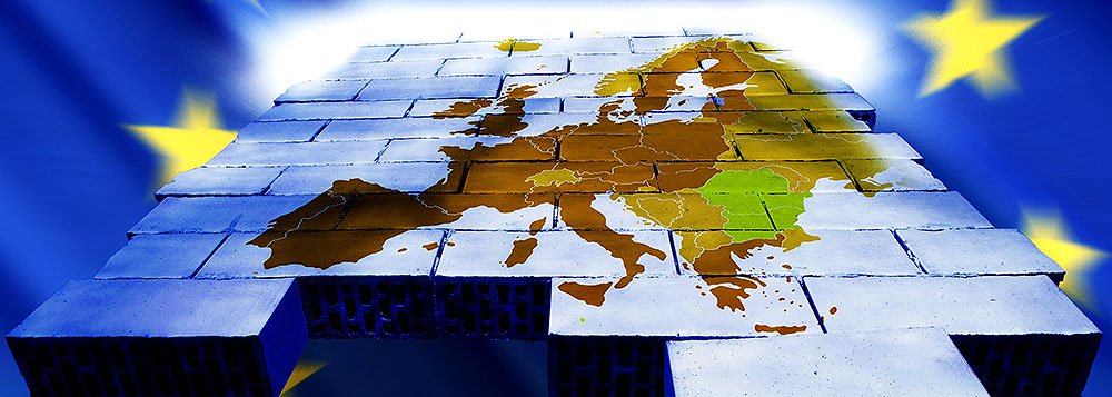 Construction and map of Europe