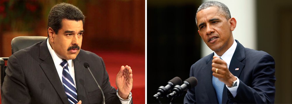 O presidente venezuelano, Nicolás Maduro, apelou ontem (22) ao presidente norte-americano, Barack Obama, para que acabe com as sanções a funcionários de Caracas; ele acrescentou que não aceitará "nem mais uma ofensa" de Washington contra os venezuelanos; "Que cessem as sanções, as ameaças e as agressões contra a Venezuela. Não vou aceitar nem mais uma ofensa do imperialismo norte-americano", disse Maduro no evento do Partido Socialista Unido da Venezuela