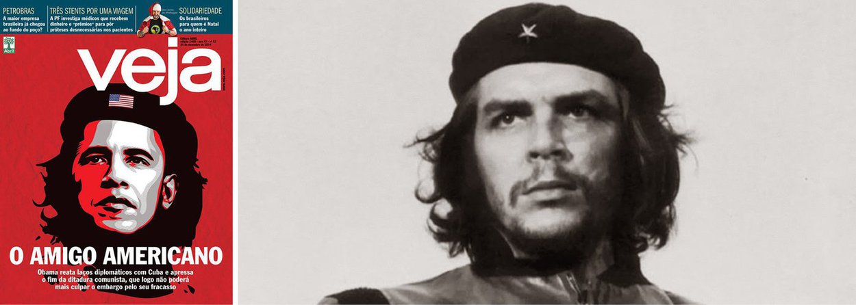 Jornalista Fernando Brito, editor do Tijolaço, compara a capa desta semana de Veja, que compara Barack Obama a Che Guevara, a uma edição da revista Mad; "Nada que pudesse diferenciar a revista de um panfleto de ativistas de extrema direita, como há aos magotes entre os anticastristas da Flórida"