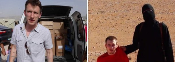 Um francês pode ter aparecido em um vídeo que mostra um esquadrão de jihadistas do Estado Islâmico decapitando soldados sírios e exibindo a cabeça decepada do assistente humanitário norte-americano Peter Kassig; ele pode ser Maxime Hauchard, de 22 anos, um francês da região de Eure, no norte francês, que partiu rumo à Síria em agosto de 2013