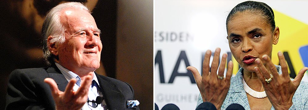 Diretor de redação da CartaCapital diz que a revista acredita que, "nas mãos da ex-seringueira o destino do Brasil não seria promissor"; Mino Carta questiona ainda se vale confiar "em uma candidata que, ao se apresentar como tal, atribui a sua chance à Providência Divina"; "Teríamos de entender que a mesma manifestação do Altíssimo determinou a morte trágica de Eduardo Campos?", pergunta o jornalista