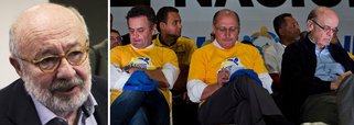 Segundo o colunista Ricardo Kotscho, partido faz de tudo por sua “obsessão” em derrubar Dilma e tirar Lula do jogo, mas não tem projeto de país: ‘Que fim levou Aécio Neves? Parece um vagalume, que vez ou outra acende em Brasília. Alckmin, outro nome apontado como possível candidato em 2018, dedica-se atualmente apenas a achar água em SP para evitar o racionamento. Serra só se movimenta nos bastidores. E FHC continua FHC’