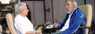 "O comandante (Castro) desfruta de boa saúde e bom humor", disse o escritor Carlos Alberto Libânio Christo, conhecido como Frei Betto, à TV estatal, após se reunir com o líder na terça-feira em Havana; ele disse que Fidel sempre está em sua "torre de observação privilegiada..., mas sempre muito otimista"