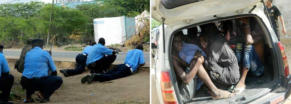 Pelo menos 14 pessoas teriam morrido nesta quinta-feira em um ataque de militantes islâmico a uma universidade perto da fronteira do Quênia com a Somália, fazendo estudantes cristãos de reféns e enfrentando as forças de segurança por várias horas; grupo militante somali Al Shabaab, que tem ligação com a Al Qaeda, assumiu a autoria do ataque realizado antes do amanhecer e disse que mantinha vários reféns cristãos
"