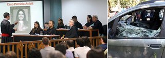 Justiça do Rio manteve a condenação de cinco dos 11 policiais militares envolvidos no homicídio da juíza Patrícia Acioli; a defesa de Sérgio Costa, Jovanis Falcão, Jefferson de Araújo, Júnior Cesar de Medeiros e Carlos Adílio Maciel havia recorrido da decisão que os condenou por homicídio qualificado e formação de quadrilha; as penas somam 114 anos de prisão
 
 