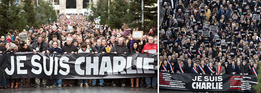Mais de 700 mil pessoas foram às ruas de diversas cidades da França neste sábado (10) em memória das vítimas dos atentados terroristas realizados nos últimos dias e que deixaram 20 mortos. Somente em Toulouse mais de 80 mil participaram da marcha que lembrou em especial as 12 vítimas do ataque à sede do jornal Charlie Hebdo, na última quarta-feira (8); neste domingo (12), uma marcha pela República em defesa da liberdade de expressão e em memória das vítimas está sendo convocada e deverá percorrer várias ruas de Paris