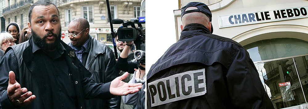 Dieudonné M'bala foi condenado nesta quarta-feira pelo Tribunal Correcional de Paris a dois meses de prisão depois de se solidarizar com Amedy Coulibaly, um dos radicais que mataram 17 pessoas na capital do país, em janeiro; comediante escreveu em sua conta na rede social Facebook: "Eu me sinto Charlie Coulibaly"