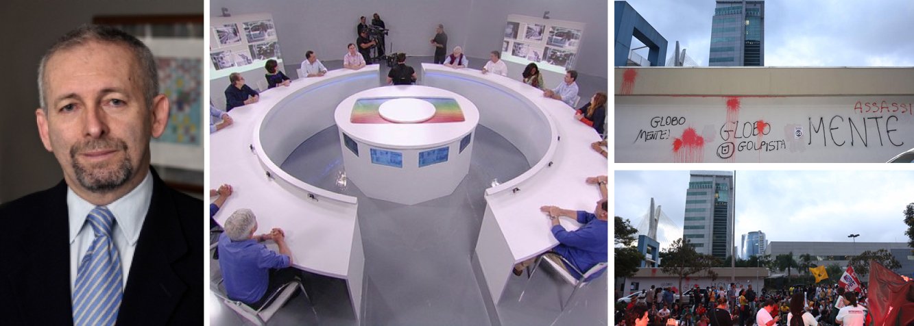 Renomado jornalista e escritor Luciano Martins Costa analisa, em um artigo no portal Observatório da Imprensa, a "espécie de autocrítica" feita pela TV Globo na comemoração de seus 50 anos, primeiro sobre as Diretas Já e depois sobre o debate político entre Lula e Collor em 1989; "A Globo tem necessidade de corrigir, eventualmente, sua trajetória, para que a mão da História lhe seja leve. No entanto, essa espécie de autocrítica conduzida em tom de convescote ao longo da semana não tem peso e seriedade suficientes para um registro nos arquivos do jornalismo, digamos, mais sério", diz; para ele, linha editorial pode ser "mais sutil" hoje, mas continua "tendenciosa"; Costa diz que a história da emissora é "contada pela metade" e cobra explicação do episódio em que ela foi socorrida pelo BNDES