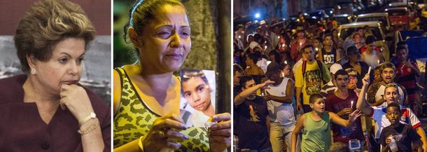 Presidente Dilma Rousseff afirmou nesta sexta-feira, 3, que espera haver punição pela morte de Eduardo de Jesus Ferreira, de 10 anos, atingido por bala perdida nesta quinta-feira, 2, durante tiroteio no Complexo de Favelas do Alemão, na Zona Norte do Rio; em nota, a presidente expressou solidariedade à família da vítima e disse que as circunstâncias da morte do menino precisam ser esclarecidas; "Espero que as circunstâncias dessa morte sejam esclarecidas e os responsáveis, julgados e punidos", disse; inquérito sobre a morte de Eduardo foi aberto; foi feita perícia no local, e parentes do garoto foram ouvidos