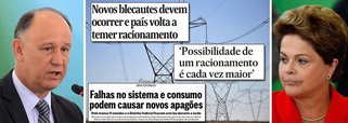 Pepe Vargas, das Relações Institucionais, disse que a presidente cobrou ontem explicações aos órgãos do setor sobre a falha no sistema de transmissão de energia que causou um blecaute em dez estados, além do Distrito Federal, mas que não teme um problema generalizado do setor elétrico; "Obviamente que a presidente quer que todos os setores evitem ao máximo possíveis falhas técnicas. O que é importante é que não temos o risco de um apagão por conta da geração e de distribuição [de energia], como já aconteceu no passado", afirmou; jornais da mídia familiar mostraram hoje torcida para que o governo Dilma decrete racionamento, como o adotado pelo ex-presidente FHC em 2000