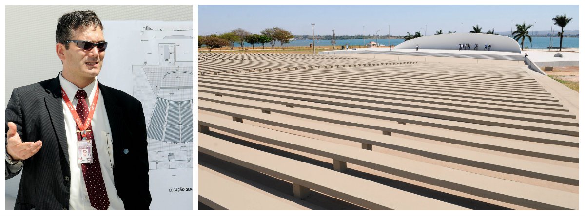 Localizada às margens do Lago Paranoá, em uma área de 9,2 mil metros quadrados, o centro de atividades culturais inaugurado em 1969 passou por reforma completa e foi entregue, nesta quinta-feira (18), à Secretaria de Cultura do Distrito Federal. Obras custaram R$ 1,6 milhão e intervenções mantiveram aspecto original da estrutura, projetada por Oscar Niemeyer