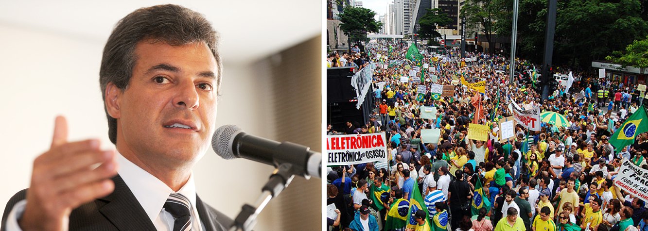  O governador do Paraná, Beto Richa (PSDB), disse que não participará do ato programado para domingo (15) pelo impeachment da presidente Dilma Rousseff; segundo ele, impeachment é uma "medida extrema"; "Fui coordenador da campanha de Aécio Neves [à Presidência] e fomos derrotados. Qualquer participação domingo pode parecer revanchismo", afirmou