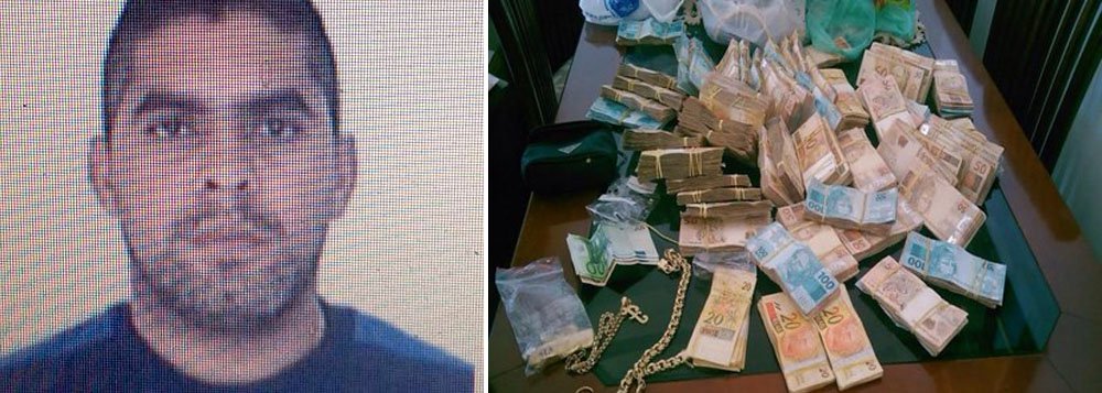 Edson Alexandre Pinto de Góes, suspeito de integrar uma quadrilha que extorquia dinheiro de comerciantes da zona oeste da cidade do Rio de Janeiro, entregou-se hoje na 1ª Delegacia de Polícia Judiciária Militar. Ele estava foragido desde ontem (15) junto com um mototaxista, que também foi preso nesta terça-feira