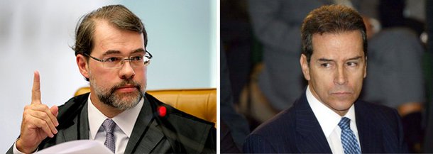 Supremo Tribunal Federal (STF) determinou a execução imediata da pena de três anos e seis meses de prisão, imposta ao ex-senador Luiz Estevão no processo em que ele foi condenado, em 2001, por uso de documento falso para tentar liberar bens bloqueados; a principal ação que o ex-senador responde na Justiça é por fraude em licitações e superfaturamento na construção do Tribunal Regional do Trabalho (TRT) de São Paulo, na década de 1990; condenação de Luiz Estevão soma 31 anos de prisão e pagamento de multa