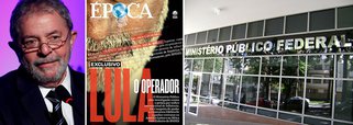 Disparo da revista Época contra o ex-presidente Lula, em que ele foi chamado de "operador" na capa e "lobista em-chefe" na reportagem, termina de forma melancólica para as Organizações Globo; procuradora Mirella Aguiar disse que não foi apresentada "prova nenhuma" no procedimento preliminar (chamado de investigação por Época) sugerido por um procurador – procedimento este que, em menos de uma semana, vazou para a capa de Época, que, na prática, faz lobby por um grupo chinês; "A quebra de sigilo é algo que a Justiça não costuma dar com base em notícias anônimas e equiparo um pouco a reportagem jornalística a uma notícia dessas porque não temos prova nenhuma", disse a procuradora