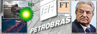 Jornal britânico Financial Times aumenta o tom da campanha de ataques à Petrobras; reportagem desta terça-feira afirma que a empresa brasileira se tornou uma 'vergonha nacional', o que jamais foi dito por eles da BP, responsável por um dos maiores desastres ambientais da história, no Golfo do México; publicação prevê até 'calote técnico' da companhia; enquanto isso, o bilionário especulador George Soros compra ações e reforça sua posição na Petrobras