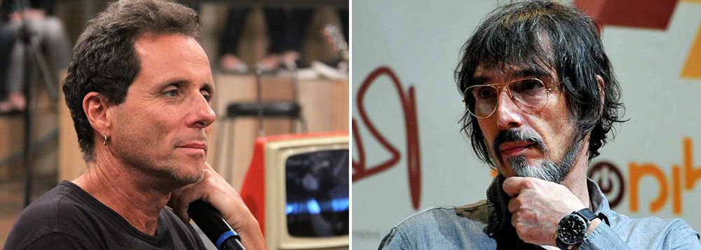 "Não dá para respeitar — ou deixar passar batido — jovens brandindo faixas pela Avenida Paulista em que se reivindica intervenção militar no governo e se expressam saudades dos tempos da ditadura militar. Pior ainda ter de aguentar colegas roqueiros velhos de guerra apoiando convictos tais sandices", disse Tony Belotto, guitarrista dos Titãs, sobre os protestos liderados por Lobão; a resposta veio como uma canelada; "Aconselho ao nosso roqueiro/escritor/colunista 3 coisas: aprenda a escrever direito, aprenda a tocar seu instrumento direito e aprenda a não ser covarde", afirmou