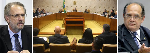 A três dias do aniversário de um ano do pedido de vista do ministro do Supremo durante o julgamento da Ação Direita de Inconstitucionalidade (Adin) que pede o fim das doações privadas a campanhas eleitorais, ministro Miguel Rossetto, da Secretaria-Geral da Presidência, defende que "é importantíssimo que se faça justiça, que o STF julgue, conclua sua votação"; quando o processo foi interrompido, o placar no plenário era de 6 a 1 em defesa do financiamento público; "É evidente que existe uma expectativa da sociedade brasileira de que o ministro Gilmar Mendes devolva sua opinião de forma que possa haver o acórdão, que possa haver a conclusão da manifestação do STF", apelou Rossetto