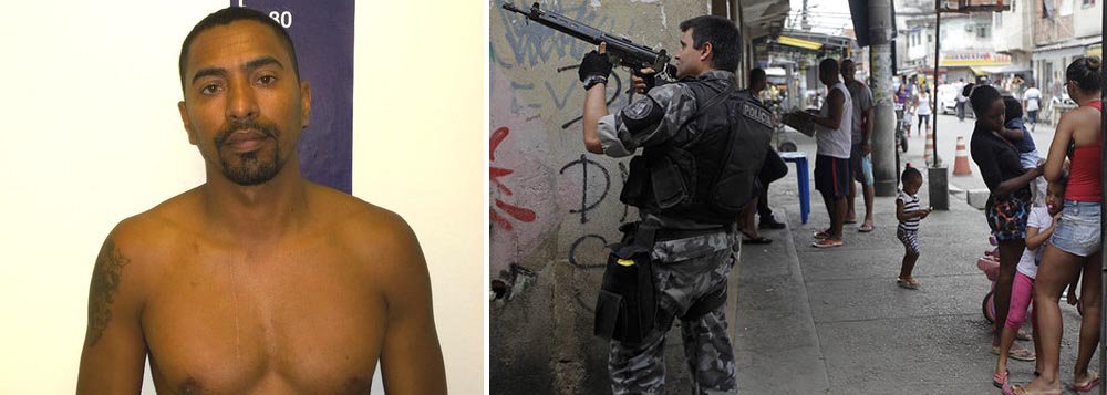 Policiais civis e fuzileiros navais prenderam Wallace Goulart, o Siri, considerado um dos chefes da venda de drogas na Favela Salsa e Merengue, no Complexo da Maré, que é ocupado pelas forças armadas desde abril deste ano; o suspeito é apontado como homem de confiança de Marcelo Santos das Dores, conhecido como Menor P, preso pela Polícia Federal no final de março e suspeito de chefiar o tráfico na Maré