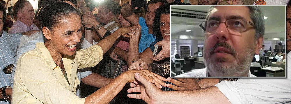 Colunista Ricardo Melo constata que comícios populares de Marina Silva (PSB) se esvaziam na mesma proporção em que proliferam encontros com “madames, empresários graúdos e financistas internacionais”; “Para tentar preservar alguma popularidade entre os pobres, Marina recorre à sua origem humilde e sofrida -algo inquestionável. Problema: do outro lado estão um ex-metalúrgico que também passou fome e chegou à Presidência e uma militante torturada por defender a liberdade nos anos da ditadura”